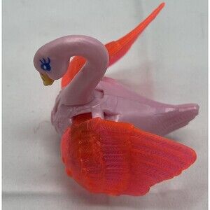 McDonald's 1996 Littlest Pet Shop Tonka Corp PINK SWAN Moveable Head & Wings
